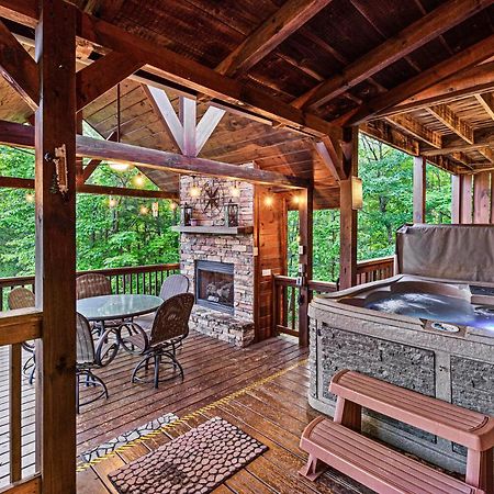Incredible Views! - Pet Friendly - Aska Adventure Area - Bearfoot Bungalow Blue Ridge Dış mekan fotoğraf